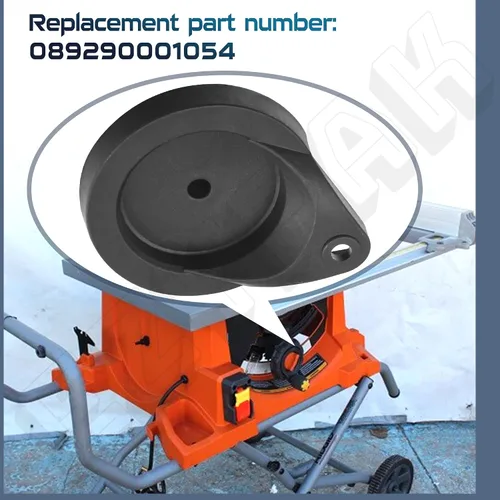 Vista 7 de Paquete de 2 ruedas de mano de sierra de mesa 089290001054 compatibles con sierra de mesa Ryobi R4513, rueda de mano ajustable para Ridgid, fácil