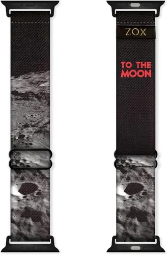Vista 20 de ZOX Correa para Apple Watch, banda elástica con afirmaciones motivacionales y hermosas obras de arte, regalos para hombres, mujeres y niños