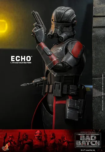 Vista 5 de Hot Toys 1:6 Echo - Star Wars: The Bad Batch, Negro