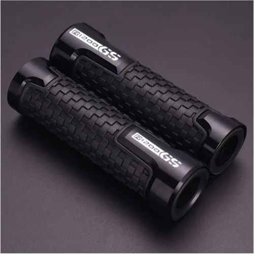 Vista 3 de Empuñaduras de manillar de motocicleta para manillar de motocicleta, agarres de goma de aluminio CNC para BMW R 1200 GS LC R1200GS R 1200GS ADV Negro