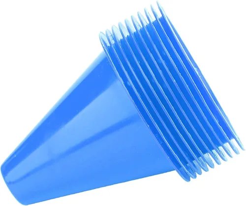 Vista 5 de 10 mini conos, conos de fútbol, barreras de fútbol, soporte de marcador de plástico para fútbol, baloncesto, fútbol, agilidad y entrenamiento