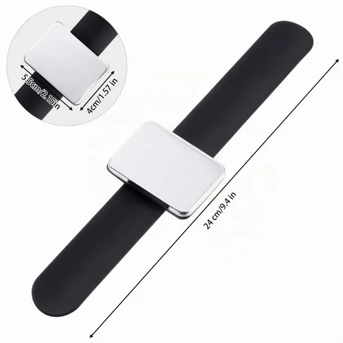 Vista 7 de 2 piezas de alfiler magnético y soporte para pulsera para acolchado