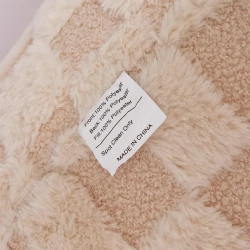 Vista 9 de Aimuan Almohada de Lectura a Cuadros Reposaespaldas de Cuña para Cama Almohada a Cuadros con Brazos Soporte para la Espalda para Sentarse en la Cama
