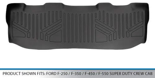 Vista 3 de MAXLINER Alfombrillas de segunda fila para Ford F-250 1999-2007