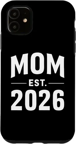Vista 8 de Mom Est 2026 New Mother Parent New Born Child Parenthood Case for iPhone XR