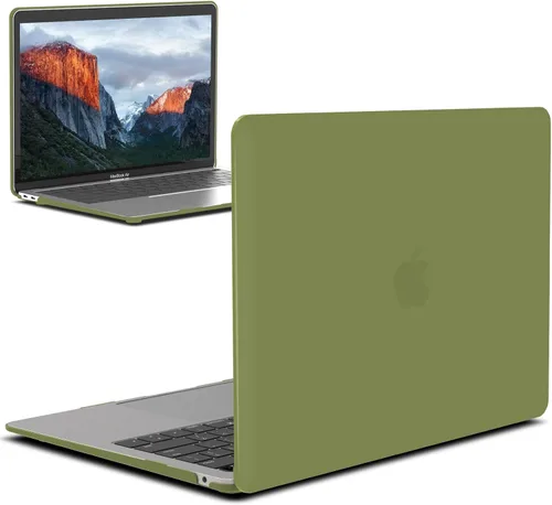 Vista 34 de IBENZER Carcasa rígida para MacBook Air de 13 pulgadas, 2020, 2019, 2018, nueva versión A2179, A1932, carcasa rígida para Apple Mac Air 13 Retina