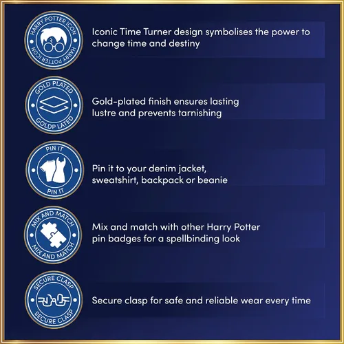 Vista 4 de Harry Potter Insignia oficial con licencia