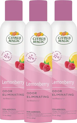 Vista 9 de Citrus Magic Spray ambientador que elimina olores, bosque lluvioso de bambú, 3 onzas, paquete de 3