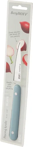 Vista 7 de Berghoff Slate - Juego de cuchillos de iniciación de 3 piezas, para pelar, utilidad, cuchillos de chef, hoja afilada de acero inoxidable, mango