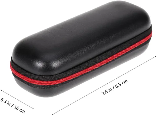 Vista 2 de Estuche de viaje de EVA para reloj, estuche de transporte para relojes, con cremallera, organizador de relojes, estuche organizador de relojes