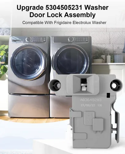 Vista 2 de Ajuste para Frigidaire Electrolux Arandela Cerradura de Puerta Montaje Reemplazar 5304505231 AP6029853 PS11759823 ES5231 4452371 EAP117598