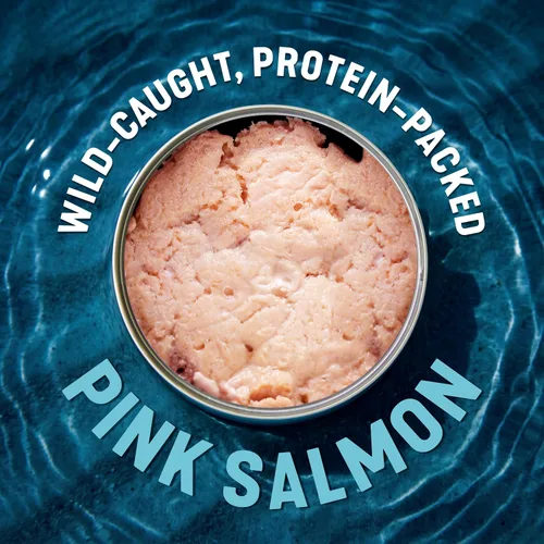Vista 3 de Wild Planet Salmón rosa sin piel y sin hueso, lata de 6 onzas, paquete
