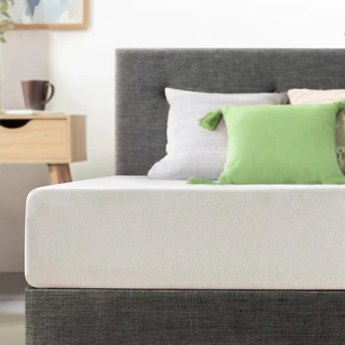 Vista 11 de Best Price Colchón de Espuma Viscoelástica de Té Verde para Niños y Adultos, Firmeza Media, Tamaño Completo de 5 Pulgadas, Bed-in-A-Box