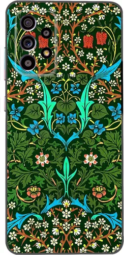 Vista 16 de Berkin Arts Funda de silicona compatible con Samsung Galaxy A52 5G 4G/A52S 5G con diseño antideslizante, color amarillo, romántico, Luv San