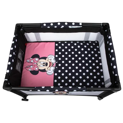 Vista 6 de Disney Baby® 3D Ultra Play Yard con moisés y bolsa de almacenamiento, Peeking Minnie