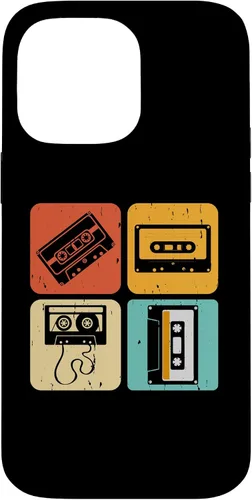 Vista 21 de Cassette Tape Music 70s 80s 90s Retro Playlist Case for iPhone 17