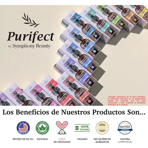 Vista 7 de Purifect - Suero facial enriquecedor de ácido hialurónico, suero ultra hidratante e hidratante para la cara, equilibra la textura de la piel