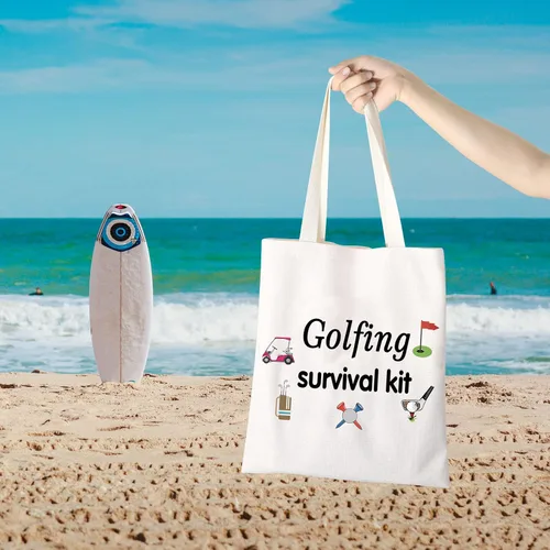 Vista 3 de Kit de supervivencia de golf, bolsa de maquillaje, regalo de golf, accesorios de golf, regalo para mamá, golfista, humor
