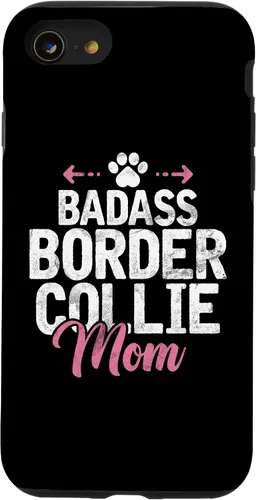 Vista 13 de Funda para iPhone 15 Badass Border Collie Mom