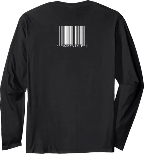 Vista 2 de Camiseta oficial de manga larga Slipknot Goats Head Seal, Negro