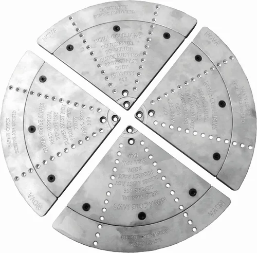 Vista 2 de Mandíbulas Nova Cole de 12 pulgadas con extensores a 15 pulgadas y kit de sujeción HD (Nova 6040, 6039, 6030)