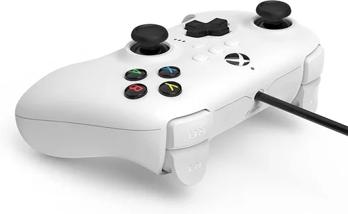 Vista 2 de 8Bitdo Ultimate Wired Controller for Xbox Series X, Xbox Series S, Xbox One, Windows 10 & Windows 11 - Officially Licensed (White)