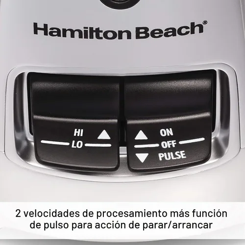 Vista 6 de Hamilton Beach Stack & Snap - Procesador de alimentos y picador de verduras de 8 tazas con cuchilla ajustable, raspador de tazón integrado y estuche