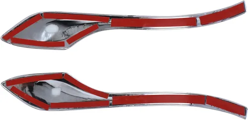 Vista 6 de Para Honda 2017 2018 2019 2020 2021 2022 CR-V CRV Cromo retrovisor lateral Moldura de cubierta de moldura lateral (2 piezas)