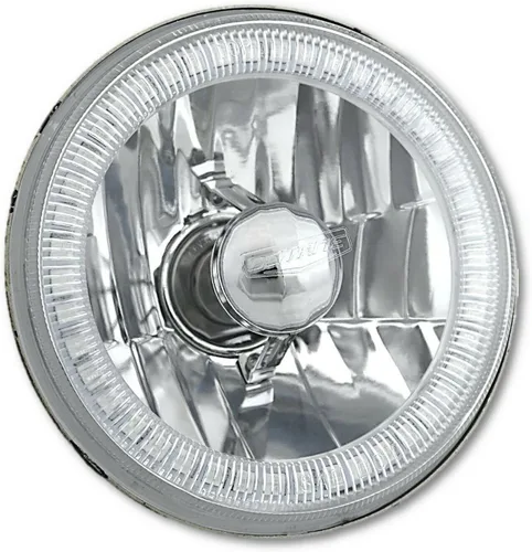 Vista 5 de Octane Lighting 5 3/4 pulgadas SMD azul LED halo bombilla halógena faro Ángel ojo cristal par claro