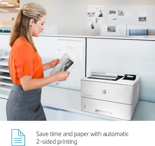 Vista 8 de HP LaserJet Pro M501dn Impresora dúplex con garantía in situ de un año, al siguiente día laborable (J8H61A)