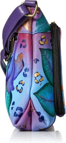 Vista 3 de Anna by Anuschka Crossbody Organizer Bag - Genuine Leather