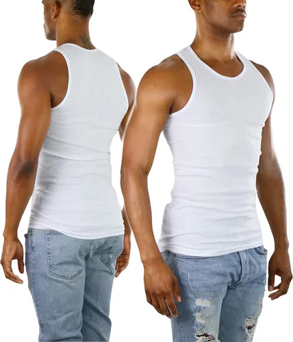 Vista 4 de ToBeInStyle Camiseta larga de entrenamiento para hombre