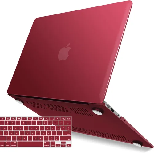 Vista 23 de IBENZER - Funda compatible con MacBook Air de 11 pulgadas, modelo A1370 A1465, funda de plástico suave al tacto, rígida, en paquete con funda