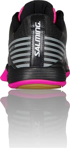 Vista 4 de Salming Zapatos de calabaza modernos para mujer Negro/Rosa Joya