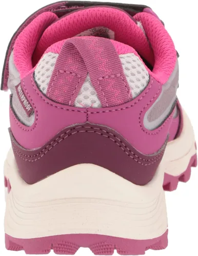 Vista 3 de Merrell Moab Speed - Tenis de senderismo impermeables con cierre alternativo bajo para niños