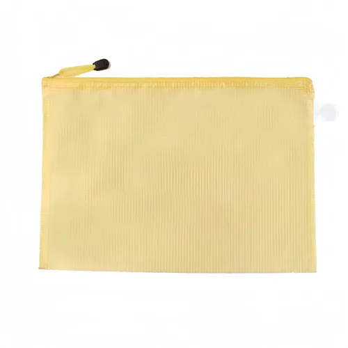 Vista 12 de Carteras de plástico A3 con cierre de cremallera, de malla, para documentos, carpetas de documentos, bolsillos de plástico, con cremallera, para Azul