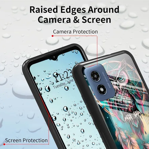 Vista 151 de Funda para Motorola Moto G Stylus 5G 2021 de vidrio templado, funda negra con diseño de mujer negra africana para mujeres y hombres, antiarañazos, a