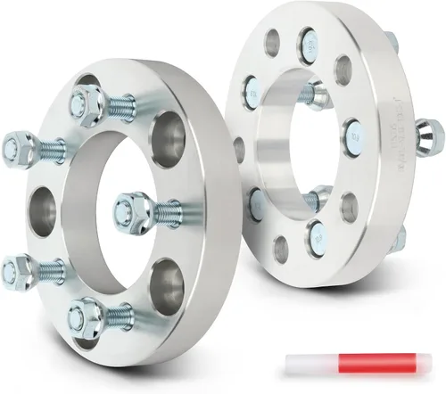 Vista 17 de SCITOO 2 adaptadores espaciadores de rueda de 4 LUG de 1 pulgada de 4 x 4 a 4 x 156 con pernos de 10 x 1.25 64CB compatibles con Scrambler 500