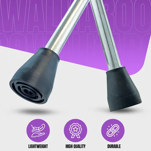 Vista 4 de Geospace Walkaroo Xtreme - Zancos de acero ajustables para niños, juego en interiores y exteriores, ejercicio, zancos de acero para adultos, hasta