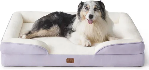 Vista 10 de Bedsure - Cama para gatos de interior, sofá cama lavable para perros muy pequeños, espuma de soporte con funda extraíble y lavable, forro Gris