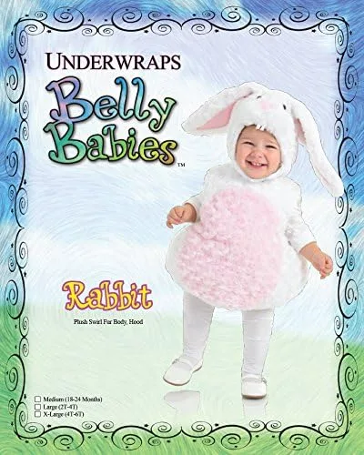 Vista 4 de Underwraps, disfraz de conejo para niño