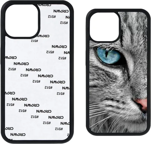 Vista 12 de 5 fundas para teléfono de sublimación para iPhone 11 de 6.1 pulgadas, fundas de teléfono imprimibles para teléfono personalizadas, fundas