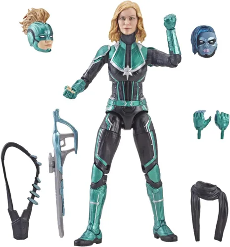 Vista 3 de Marvel Legends Captain Marvel (Starforce) - Figura de acción exclusiva