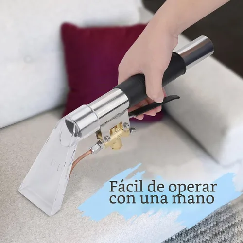 Vista 4 de Cabeza extractora, Accesorio de extractor de vacío para muebles de alfombra de tapicería, Accesorio extractor de alfombras de acero inoxidable