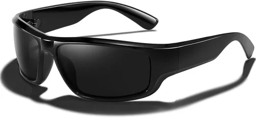 Vista 2 de GFUIARA Gafas de sol envolventes de moda para hombres y mujeres, gafas de sol deportivas UV400 de moda