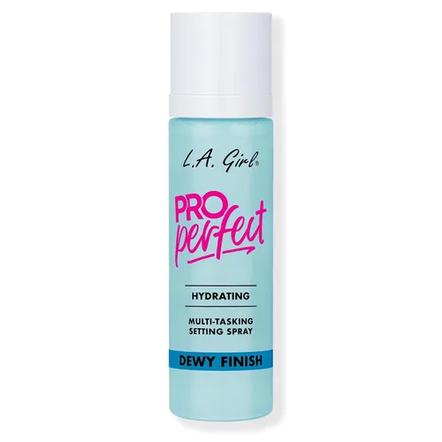 Vista 2 de L.A. Girl Cosmetics PRO Perfect Setting Spray, acabado de rocío, sin alcohol, savia de abedul + base de agua, fórmula de micro niebla, hidratante