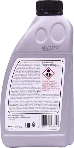 Vista 2 de febi bilstein 02615 Fluido hidráulico para suspensión hidroneumática y sistema de control de nivel, paquete de uno