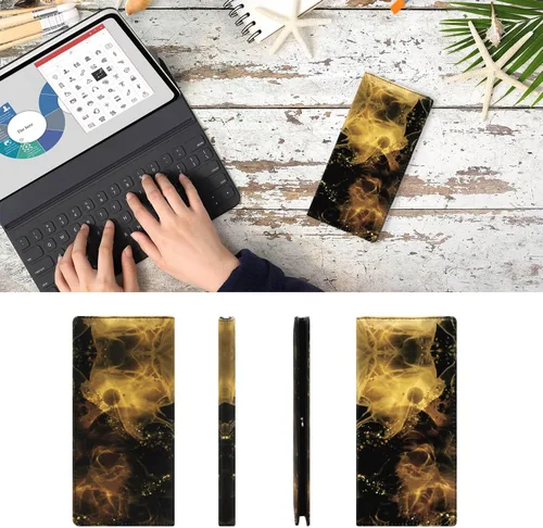 Vista 79 de HUA ANGEL Billetera ultra delgada para mujer, con bloqueo RFID, tarjetero de crédito, plegable, largo, hebilla magnética, billete para mujer, Owl