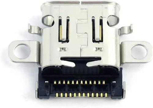 Vista 4 de Cargador de carga de alimentación de puerto tipo C de repuesto, conector de enchufe de CC para Nintendo Switch para consola Nintendo Switch NS