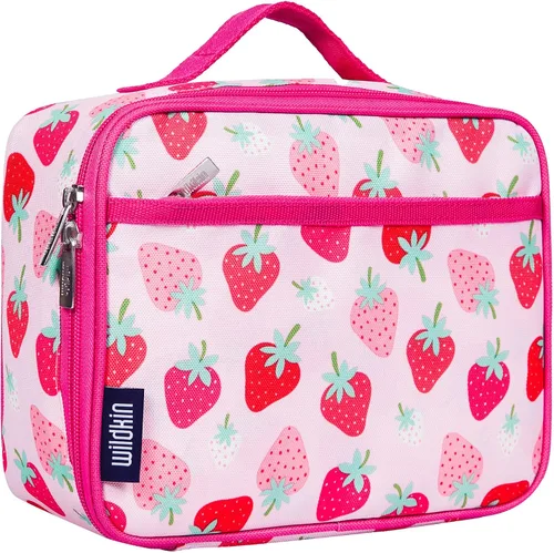 Vista 22 de Wildkin Lonchera para niños con aislamiento – Durable y reutilizable para la escuela y los viajes - Bailarina